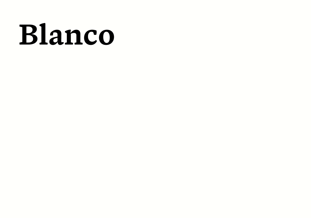 Il carattere tipografico Blanco di Foster Type