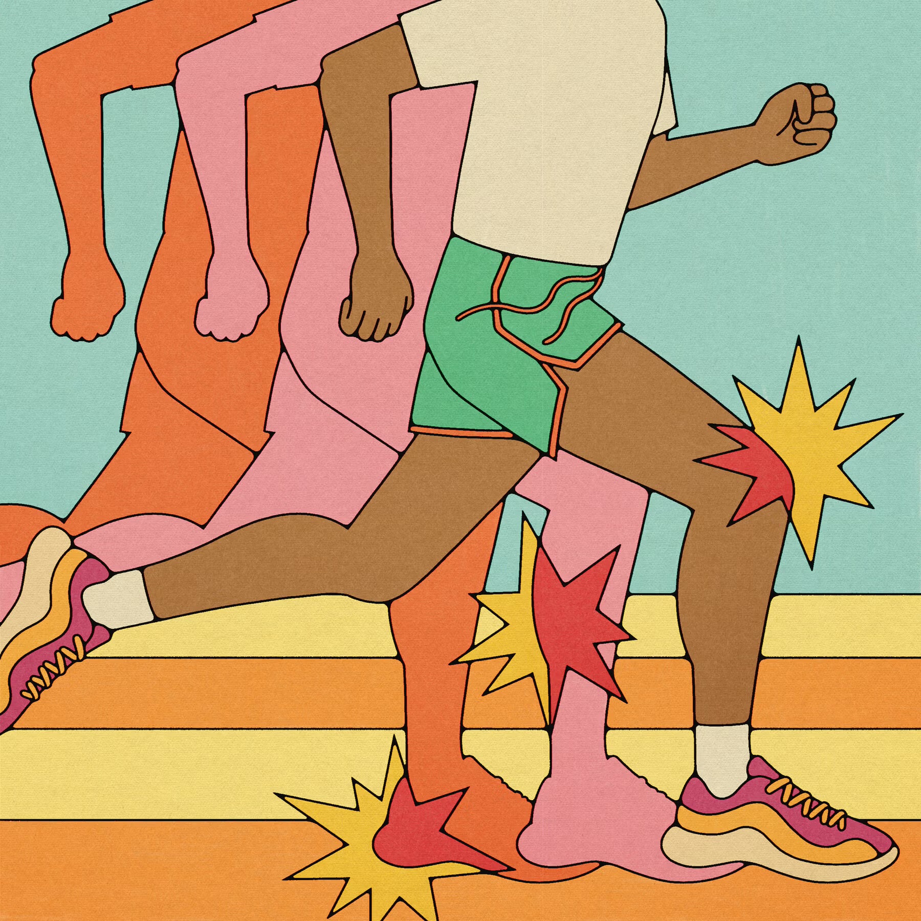 Illustrazione di Hayley Watson per il New York Times
