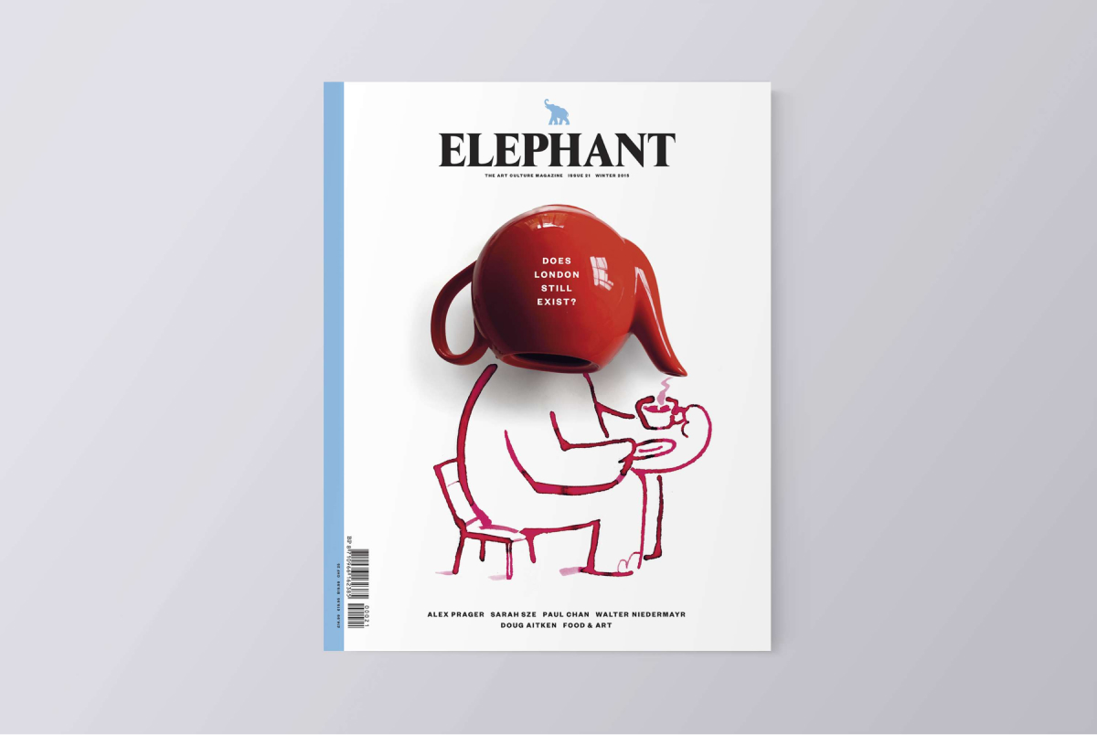 Copertina della rivista Elephant